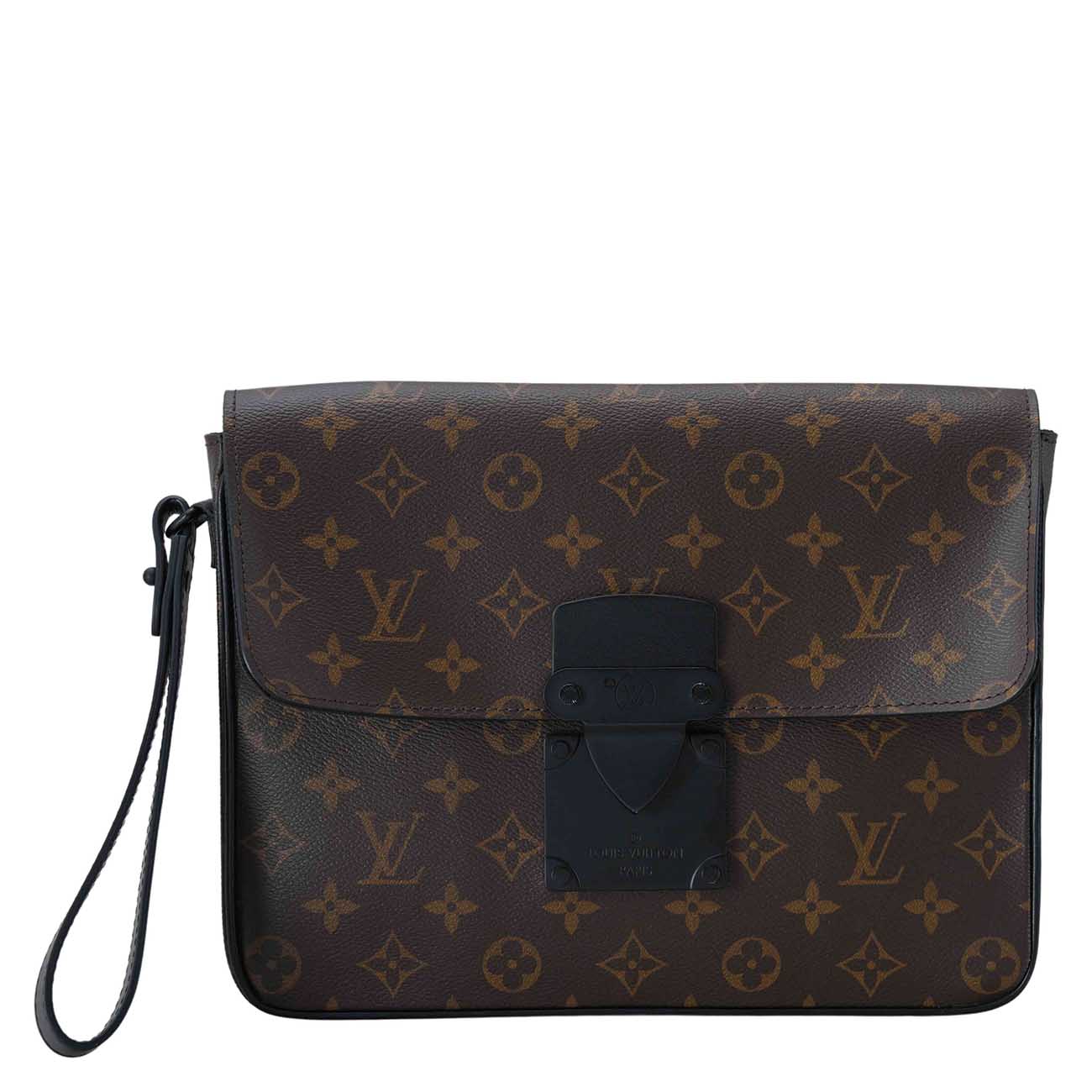 LOUIS VUITTON(USED루이비통 모노그램 S 락 A4 파우치